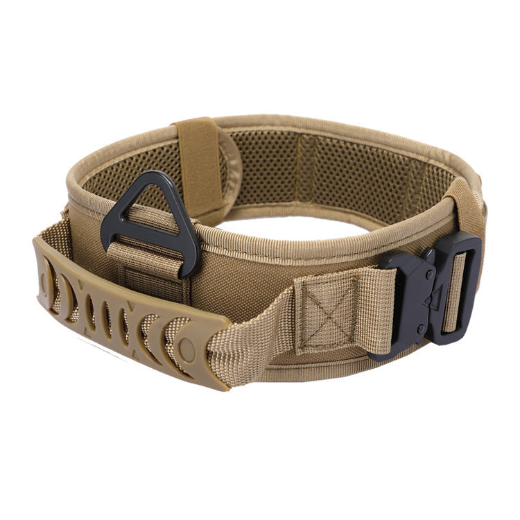 Quick Release Metal Buckle Outdoor Dog Walking Collar