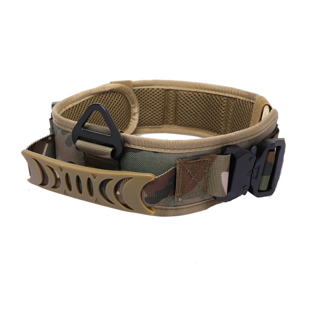 Quick Release Metal Buckle Outdoor Dog Walking Collar